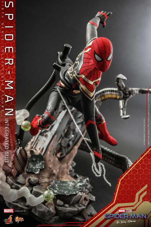 Spider-Man - No Way Home: Spider-Man - Integrated Suit, 1/6 Figur von Hot Toys