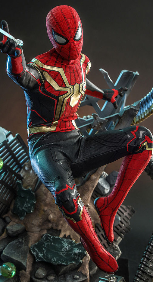 Spider-Man - No Way Home: Spider-Man - Integrated Suit, 1/6 Figur von Hot Toys