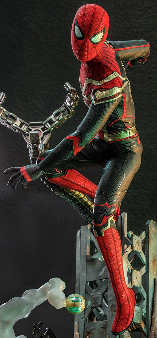 Spider-Man - No Way Home: Spider-Man - Integrated Suit, 1/6 Figur von Hot Toys