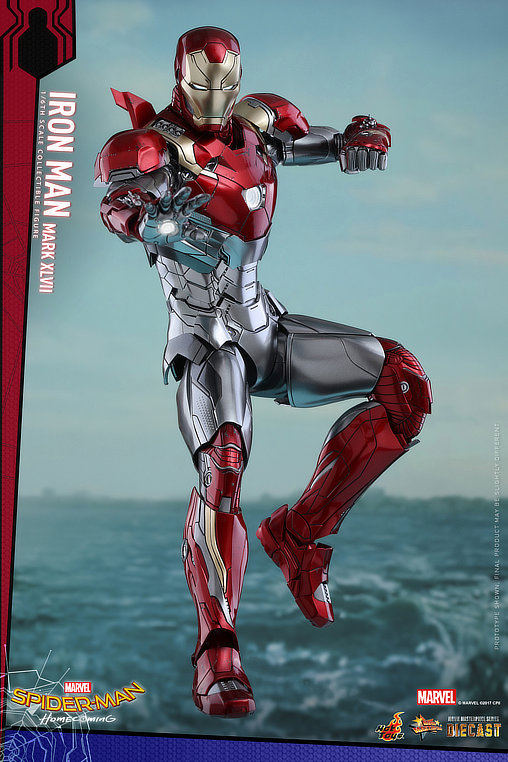 Spider-Man - Homecoming: Iron Man Mark XLVII - DieCast, 1/6 Figur von Hot Toys