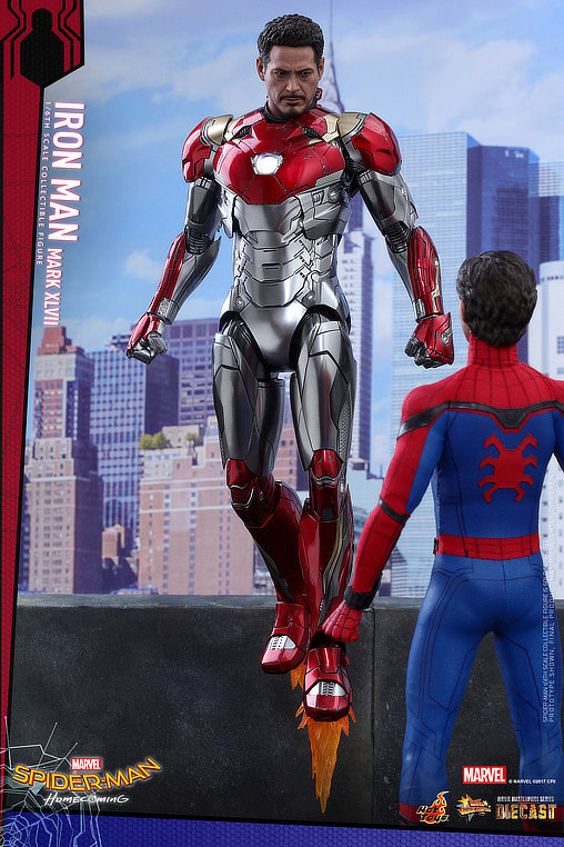 Spider-Man - Homecoming: Iron Man Mark XLVII - DieCast, 1/6 Figur von Hot Toys