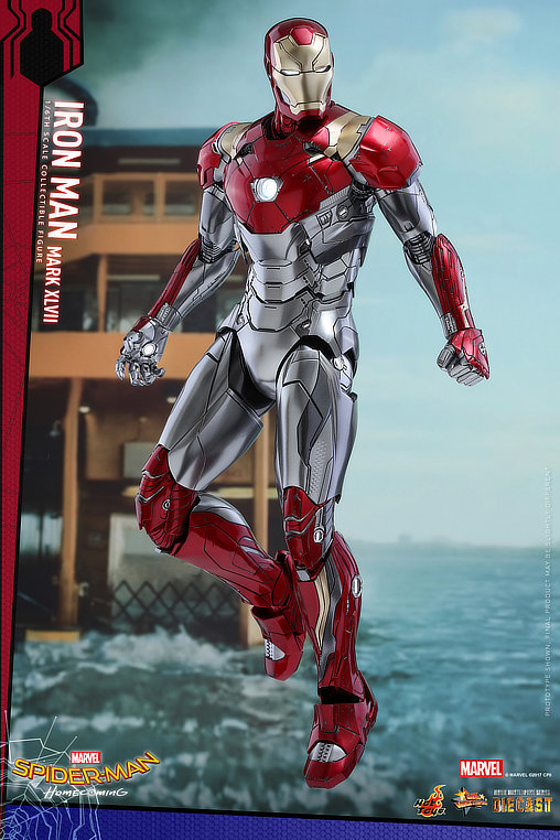 Spider-Man - Homecoming: Iron Man Mark XLVII - DieCast, 1/6 Figur von Hot Toys