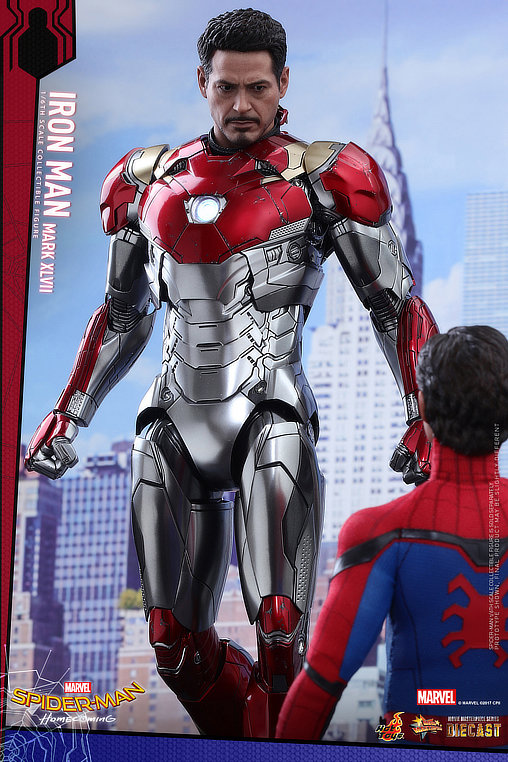 Spider-Man - Homecoming: Iron Man Mark XLVII - DieCast, 1/6 Figur von Hot Toys