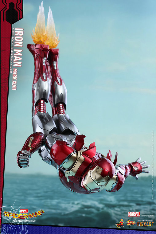 Spider-Man - Homecoming: Iron Man Mark XLVII - DieCast, 1/6 Figur von Hot Toys