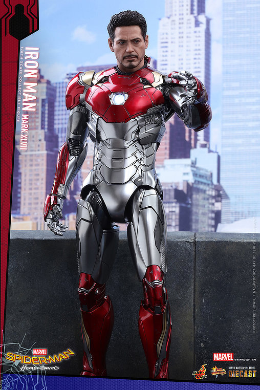 Spider-Man - Homecoming: Iron Man Mark XLVII - DieCast, 1/6 Figur von Hot Toys