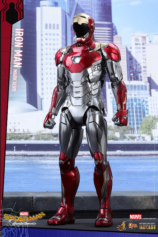Spider-Man - Homecoming: Iron Man Mark XLVII - DieCast, 1/6 Figur von Hot Toys