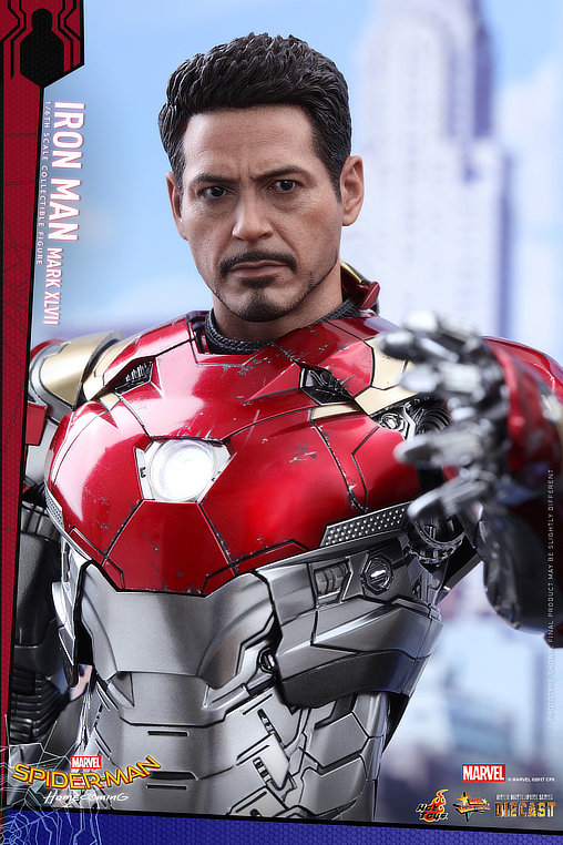 Spider-Man - Homecoming: Iron Man Mark XLVII - DieCast, 1/6 Figur von Hot Toys