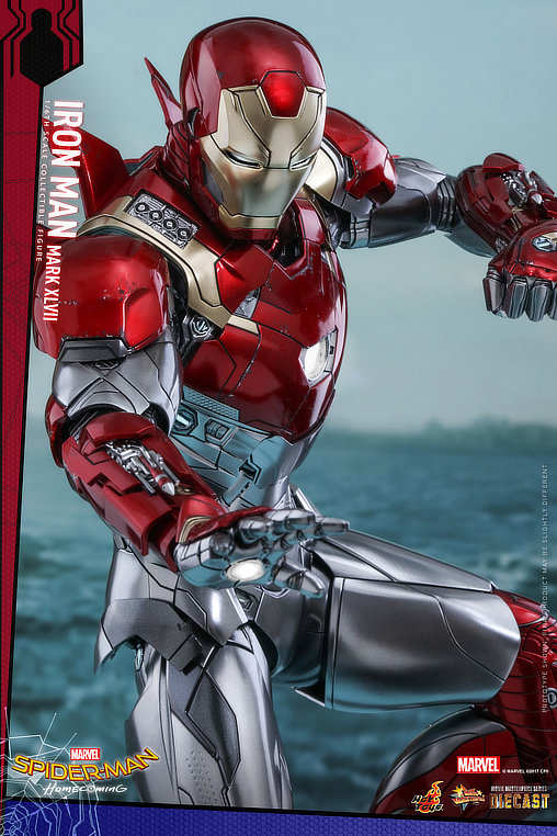 Spider-Man - Homecoming: Iron Man Mark XLVII - DieCast, 1/6 Figur von Hot Toys