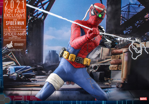 Spider-Man: Spider-Man - Cyborg Suit, 1/6 Figur von Hot Toys