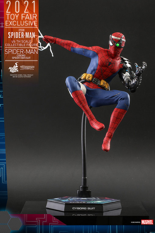 Spider-Man: Spider-Man - Cyborg Suit, 1/6 Figur ... https://spaceart.de/produkte/spm019-spider-man-cyborz-suit-figur-hot-toys-vgm051-908810-4895228607881-spaceart.php