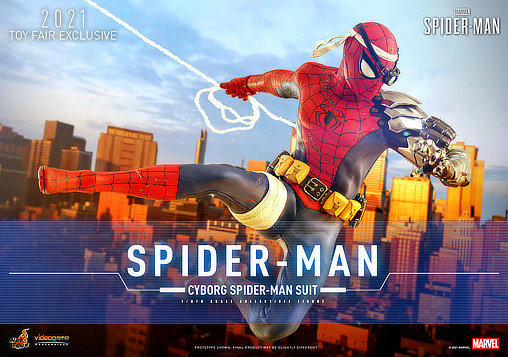 Spider-Man: Spider-Man - Cyborg Suit, 1/6 Figur von Hot Toys