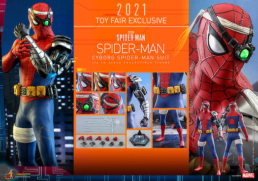 Spider-Man: Spider-Man - Cyborg Suit, 1/6 Figur von Hot Toys