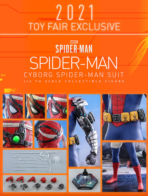 Spider-Man: Spider-Man - Cyborg Suit, 1/6 Figur von Hot Toys