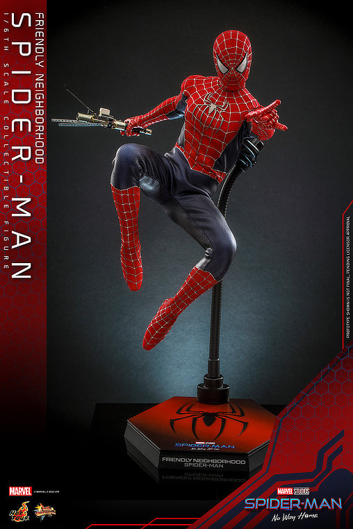 Spider-Man - No Way Home: Friendly Neighborhood Spider-Man, 1/6 Figur ... https://spaceart.de/produkte/spm020-friendly-neighborhood-spider-man-no-way-home-figur-hot-toys-mms661-911370-4895228611925-spaceart.php