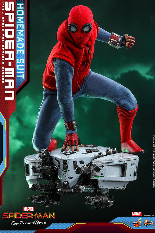 Spider-Man - Far From Home: Spider-Man - Homemade Suit, 1/6 Figur von Hot Toys