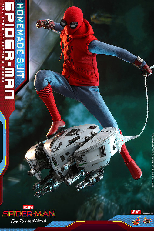 Spider-Man - Far From Home: Spider-Man - Homemade Suit, 1/6 Figur von Hot Toys