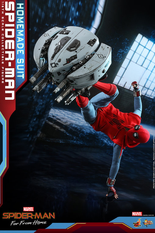 Spider-Man - Far From Home: Spider-Man - Homemade Suit, 1/6 Figur von Hot Toys