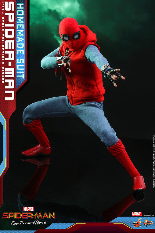 Spider-Man - Far From Home: Spider-Man - Homemade Suit, 1/6 Figur von Hot Toys
