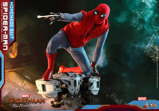 Spider-Man - Far From Home: Spider-Man - Homemade Suit, 1/6 Figur von Hot Toys