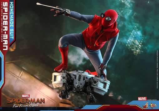 Spider-Man - Far From Home: Spider-Man - Homemade Suit, 1/6 Figur von Hot Toys
