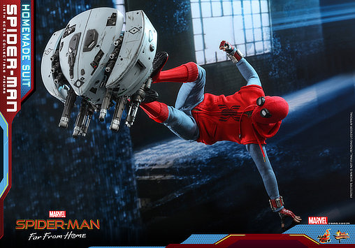 Spider-Man - Far From Home: Spider-Man - Homemade Suit, 1/6 Figur von Hot Toys