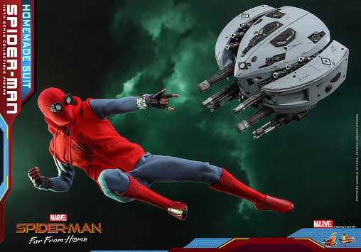 Spider-Man - Far From Home: Spider-Man - Homemade Suit, 1/6 Figur von Hot Toys