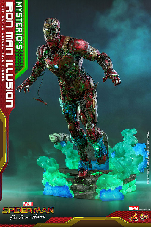 Spider-Man - Far From Home: Mysterios Iron Man Illusion, 1/6 Figur von Hot Toys