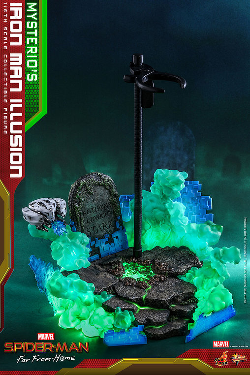 Spider-Man - Far From Home: Mysterios Iron Man Illusion, 1/6 Figur von Hot Toys