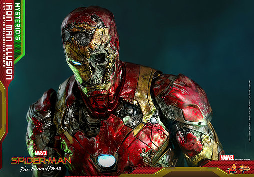Spider-Man - Far From Home: Mysterios Iron Man Illusion, 1/6 Figur von Hot Toys