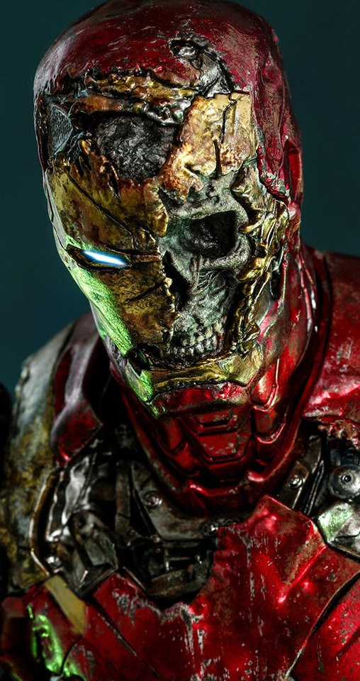 Spider-Man - Far From Home: Mysterios Iron Man Illusion, 1/6 Figur von Hot Toys
