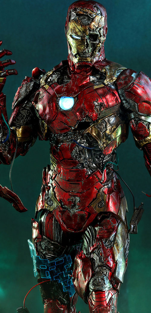 Spider-Man - Far From Home: Mysterios Iron Man Illusion, 1/6 Figur von Hot Toys