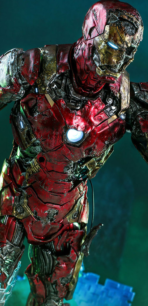 Spider-Man - Far From Home: Mysterios Iron Man Illusion, 1/6 Figur von Hot Toys