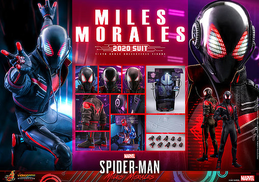 Marvels Spider-Man: Miles Morales - 2020 Suit, 1/6 Figur von Hot Toys