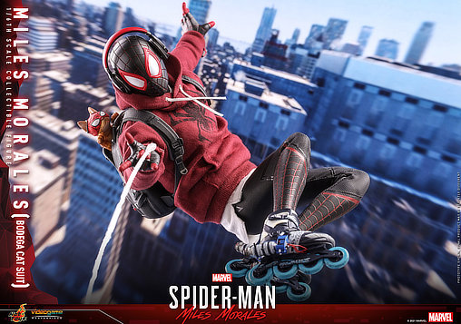 Marvels Spider-Man: Miles Morales - Bodega Cat Suit, 1/6 Figur von Hot Toys