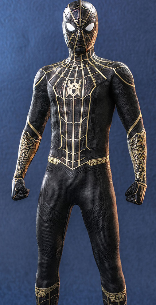 Spider-Man - No Way Home: Spider-Man - Black and Gold Suit von Hot Toys, weitere Produktansicht 13