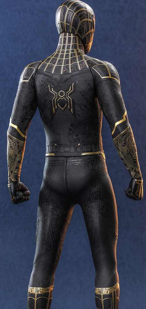 Spider-Man - No Way Home: Spider-Man - Black and Gold Suit von Hot Toys, weitere Produktansicht 15