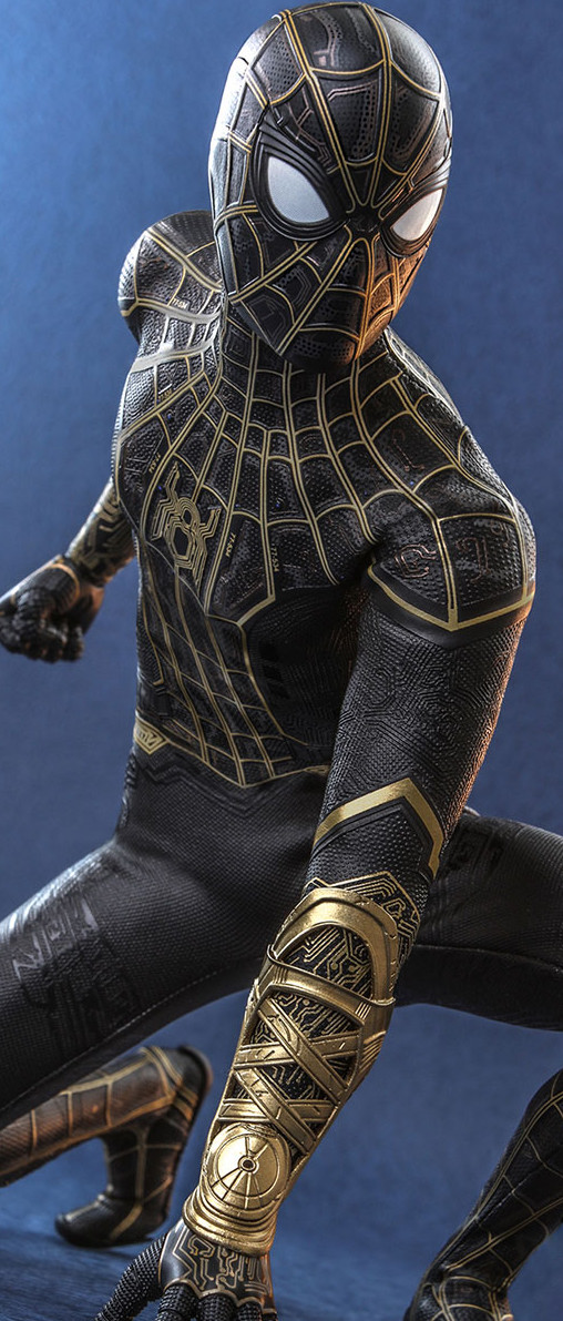 Spider-Man - No Way Home: Spider-Man - Black and Gold Suit von Hot Toys, weitere Produktansicht 19