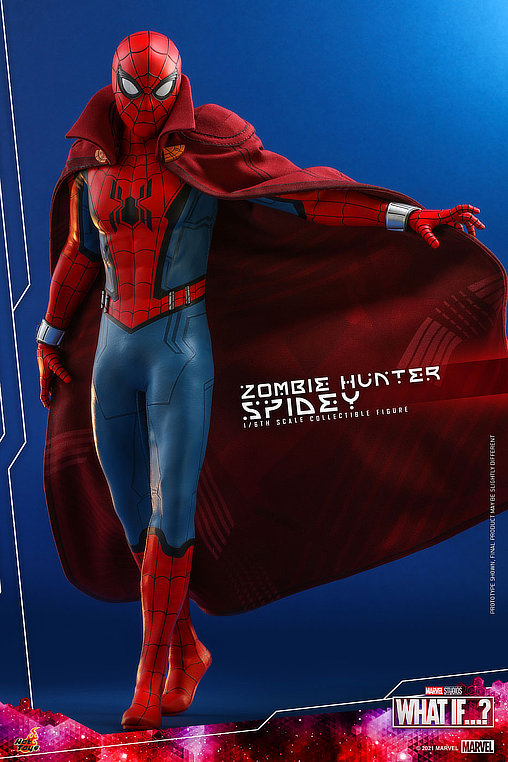 What If…?: Zombie Hunter Spidey, 1/6 Figur von Hot Toys