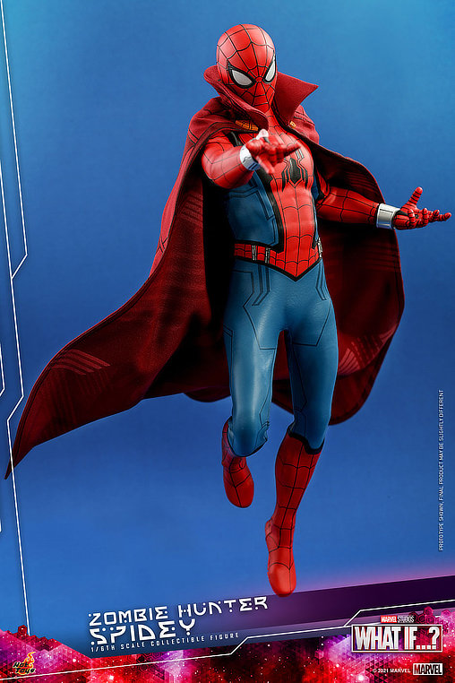 What If…?: Zombie Hunter Spidey, 1/6 Figur von Hot Toys