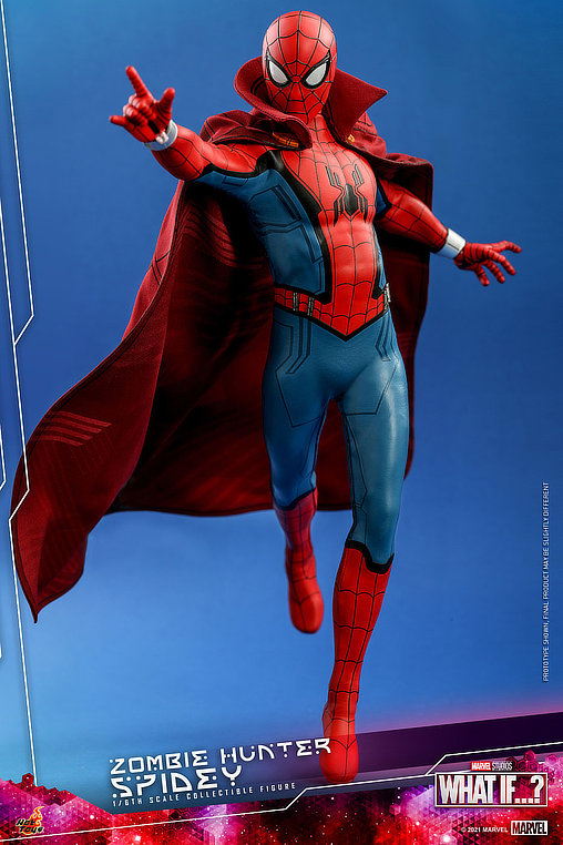 What If…?: Zombie Hunter Spidey, 1/6 Figur von Hot Toys