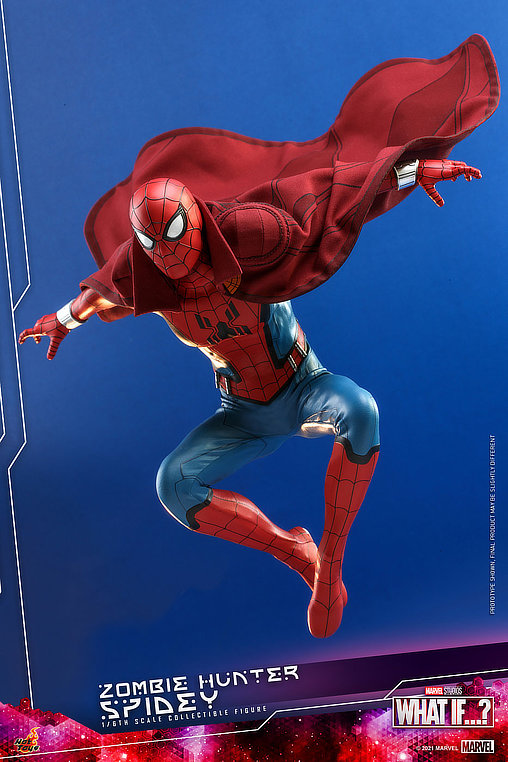 What If…?: Zombie Hunter Spidey, 1/6 Figur von Hot Toys