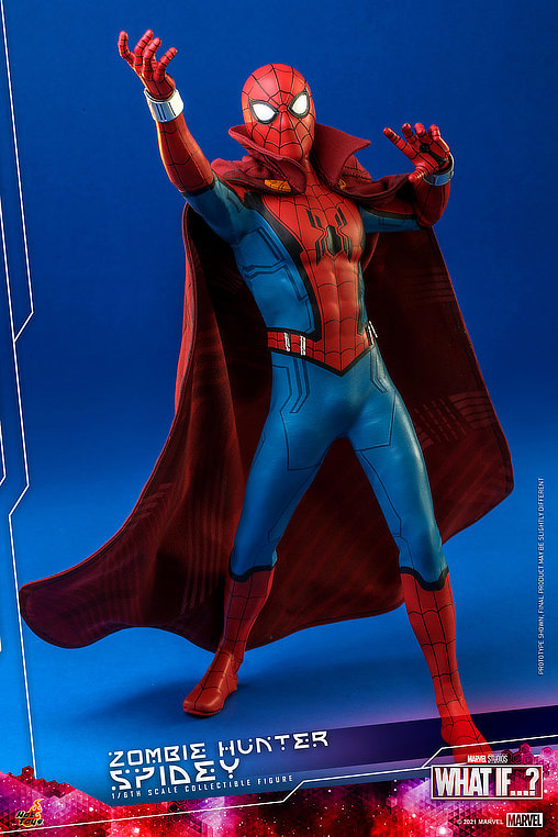What If…?: Zombie Hunter Spidey, 1/6 Figur von Hot Toys