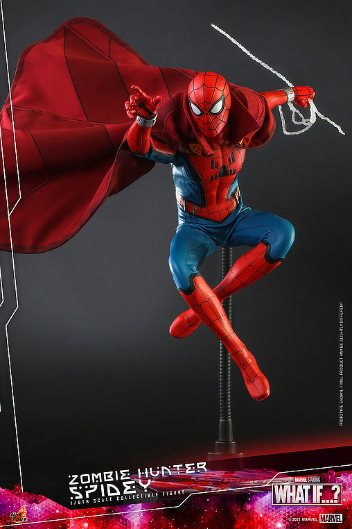 What If…?: Zombie Hunter Spidey, 1/6 Figur von Hot Toys