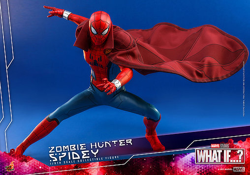 What If…?: Zombie Hunter Spidey, 1/6 Figur von Hot Toys