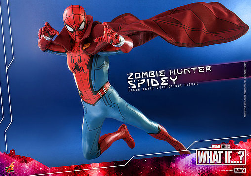What If…?: Zombie Hunter Spidey, 1/6 Figur von Hot Toys