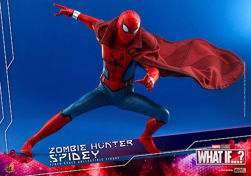 What If…?: Zombie Hunter Spidey, 1/6 Figur von Hot Toys