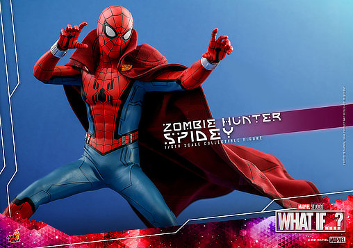 What If…?: Zombie Hunter Spidey, 1/6 Figur von Hot Toys