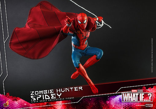 What If…?: Zombie Hunter Spidey, 1/6 Figur von Hot Toys