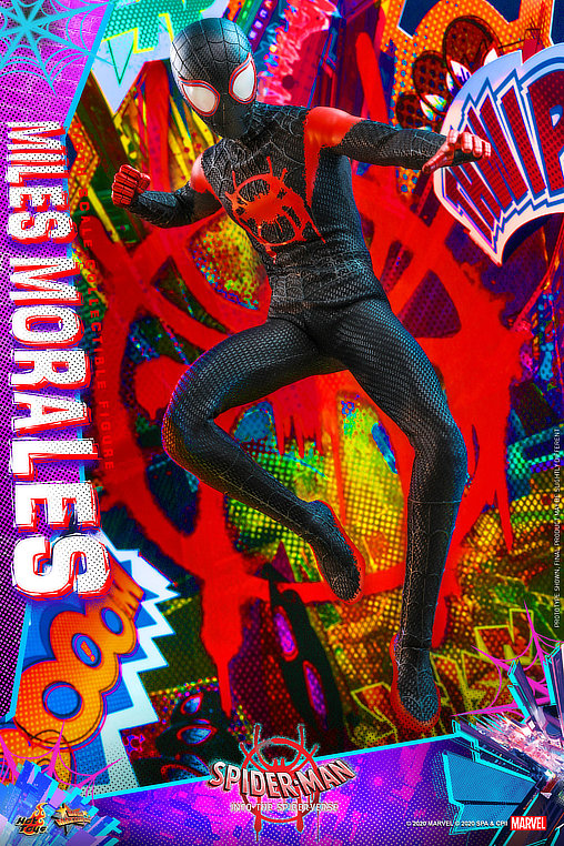 Spider-Man - Into the Spider-Verse: Miles Morales, 1/6 Figur ... https://spaceart.de/produkte/spm028-spider-man-into-the-spider-verse-miles-morales-figur-hot-toys-mms567-906026-4895228604668-spaceart.php