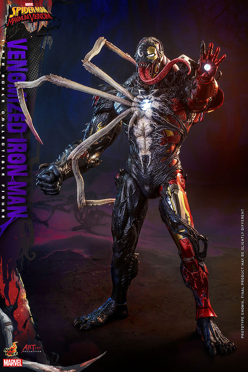 Spider-Man - Maximum Venom: Venomized Iron Man, 1/6 Figur von Hot Toys